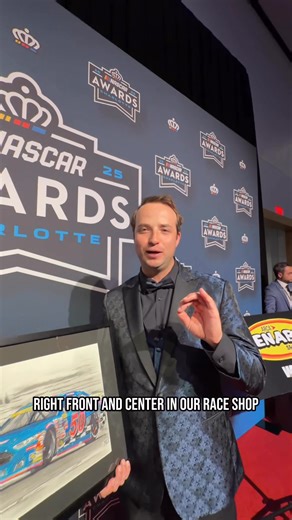 Handed out some hand-drawn illustrations to the three ARCA champions last night! ✍️ drawings by: Rob Taylor | ARCA Menards Series