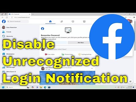 How to Disable Facebook Unrecognized Login Notification [Tutorial]