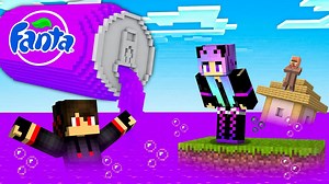 Surviving FANTA Rises Every Minute in Minecraft! | Mc flame