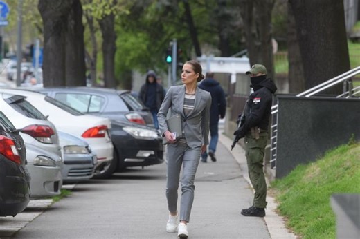Dijana Hrkalović stigla u Specijalni sud
