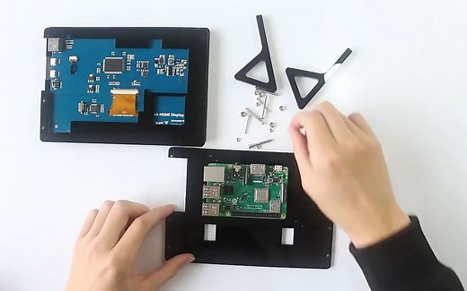 树莓派7寸屏幕安装教程，iCEasy商城开发板及显示屏均有售，现在还有首单新享折扣