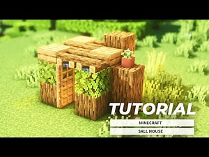 ⚒️ Minecraft | How To Build a Small Survival House (Tutorial)