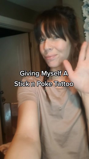 Stick and Poke Tattoo Tutorial at Home