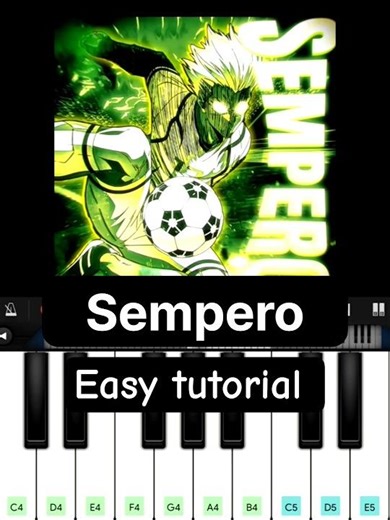 Sempero phonk piano tutorial #phonk #shorts #tutorial #beginnerpiano