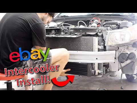 How to Install an Intercooler and Charge Pipe (Ebay Turbo Chevy Cruze 1.8)