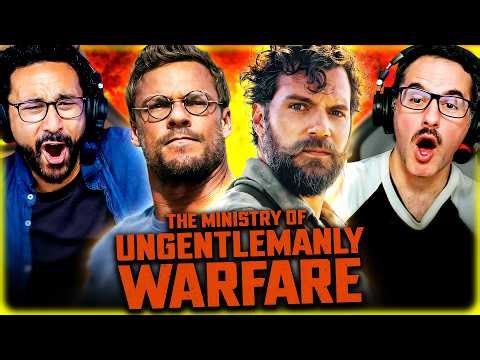 THE MINISTRY OF UNGENTLEMANLY WARFARE MOVIE REACTION - HENRY CAVILL’S WILDEST GUY RITCHIE MOVIE?!