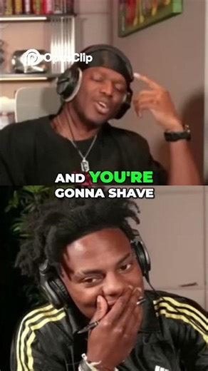 KSI's Bandana Challenge: Haircut Showdown! #music #rap #beats #reklam
