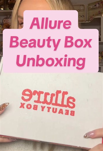 Unboxing the December Allure Beauty Box Review