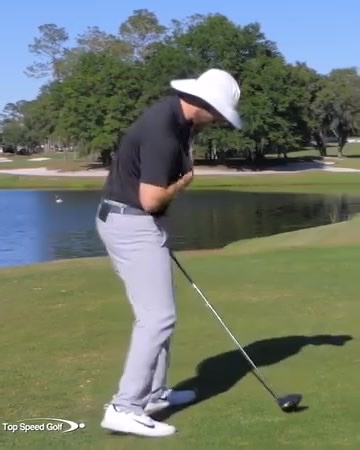 143K views · 347 reactions | With pros, you're going to see that when they make their downswing, their body gets a lot more open. Their hips are open, their chest and their torso opens up and that allows them to get into a position to swing out to the right... | Top Speed Golf - Clay Ballard Golf Instruction | Facebook