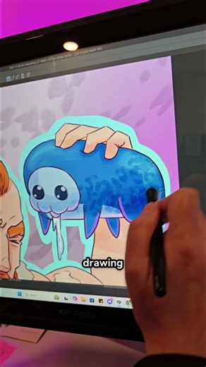 How to add textures after shading #digitalart #art