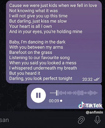 Perfect by Ed Sheeran: Lyric Video with Music