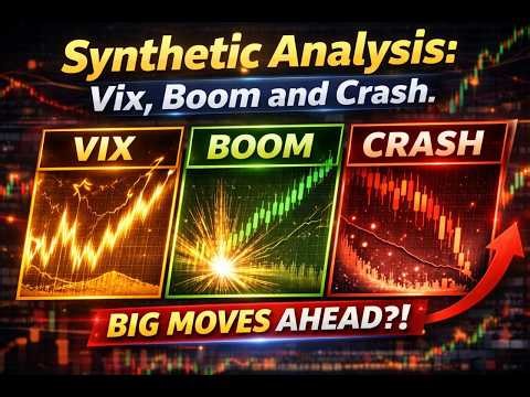 Synthetic Analysis: VIX75, Boom & Crash | Market Breakdown