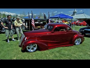 Dave Kindig's first TV appearance! | Chopped 1937 Chevy Coupe "Cavallo Rossa" by Kindig-it Design