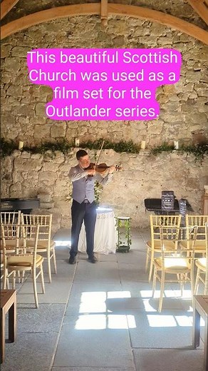 The Old Kirk from Outlander - Skye Boat Song Violin Performance