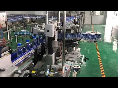 Automatic Double Side Sticker Labeling Machine | 3000 BPH High-Speed Labeling Solution