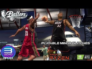 RPCS3 v0.0.21 | NBA Ballers: Chosen One 4K FSR, Playable, Ingame | PS3 Emulator Performance Gameplay