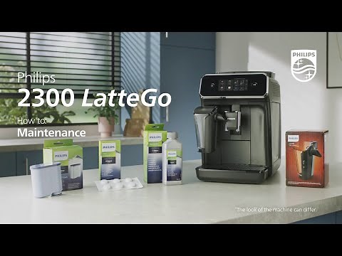 Philips 2300 LatteGo - How To Maintan
