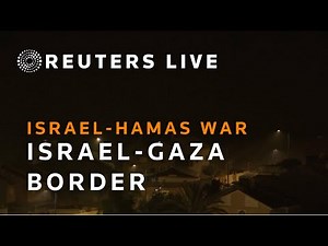 LIVE: View over the Israel-Gaza border