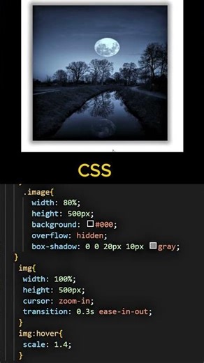 This CSS Trick Will Blow Your Mind 🤯 | Image Zoom Effect!