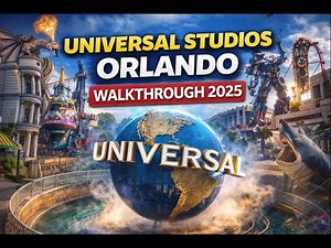 Universal Studios Orlando Walkthrough 2025 🌴❤️ #universalstudios #travel #viralvideo