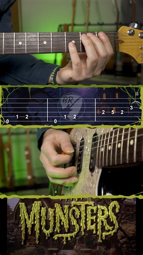 La Familia Monster - The Munsters Theme (Tabs) #bobbyrossguitar #guitarra #guitar #themunsters #hallowen | Bobby Ross
