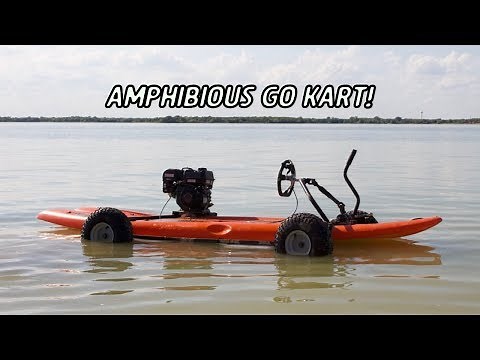 Amphibious Go Kart Build!