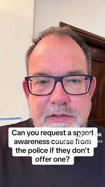 Can you request a speed awareness course from the police if they don’t offer one? #uk #law #solicitor #motoring #ukmotoringlaw #lawyer
