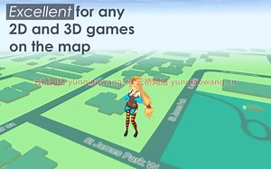 unity在线地图 Online Maps Basics Easy to start easy to learn Unity Map Asset