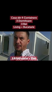 4 Module: 3 Dormitoare, 3 Bai, Living Bucatarie | Rainz Cube