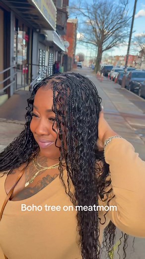 20 Inch Big Box Braids Tutorial with Meatball Hair