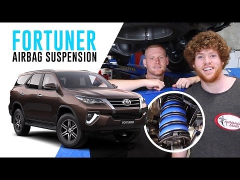 How To Install: Toyota Fortuner Air Suspension - CR5069 Airbag Man Coil Helper Kit