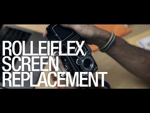 Rolleiflex K4B2 Focusing Screen Swap