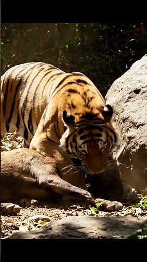 Tiger Attack Compilation 😱 Wild Animals Survival Caught on Camera #Shorts #top10richestperson #news