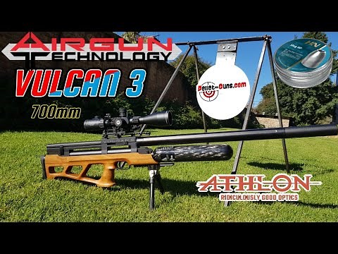 Vulcan 3, 700mm Barrel 580cc 300 Bar Carbon Fibre Air Tank