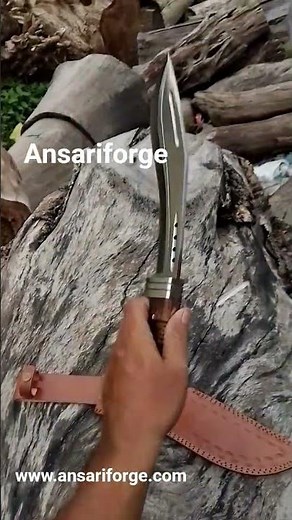 We Tested a Gorkha Kukri Knife by ansariforge
