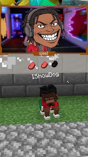 Nobody Wants IShowSpeed's Dog! 🐕 - Minecraft #shorts