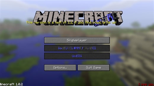 Minecraft 1.0.2