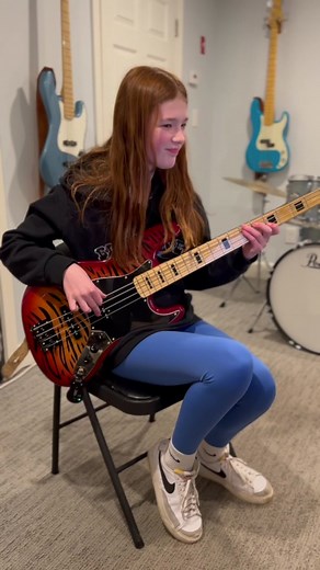 Original Song Bass Line Performance with Dad