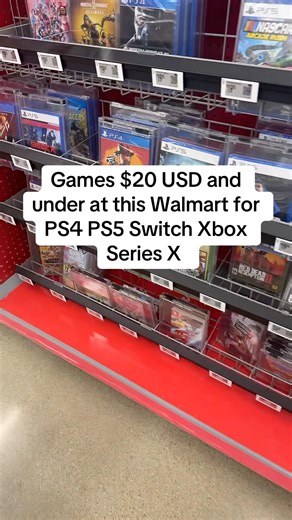 Games for under $20 US at Walmart #ps4 #ps5 #xboxseriesx #switch #walmart