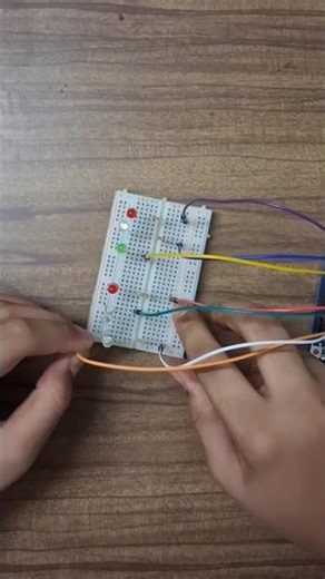 LED blinking contol with ARDUINO #shorts #viral #trending #youtube #ai #robot #arduino #science #diy
