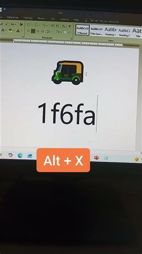 🛺 Shortcut key "Auto rickshaw" Icon #msword #viral #Shortcut #Computer #tricks #windows #foryou
