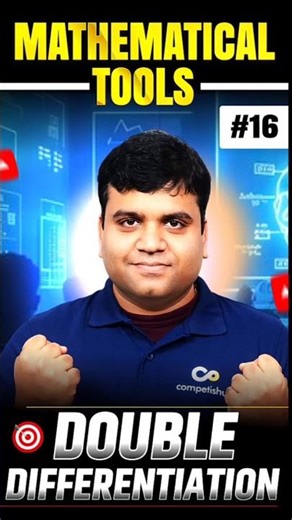 Double Differentiation in 60s | Second Derivative Explained ✨