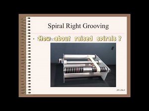 Web20120a - Does Spiral Grooving of Rollers Spread