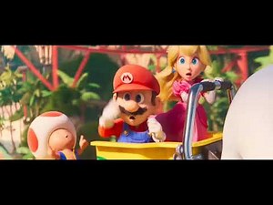 super mario movie take on me/ kong island scene