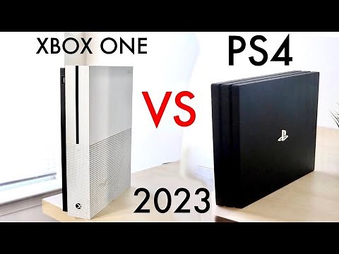 Xbox One Vs PS4 In 2023! (Comparison) (Review)