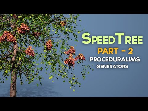 SpeedTree - Training Series - 002 - Proceduralism and Generators