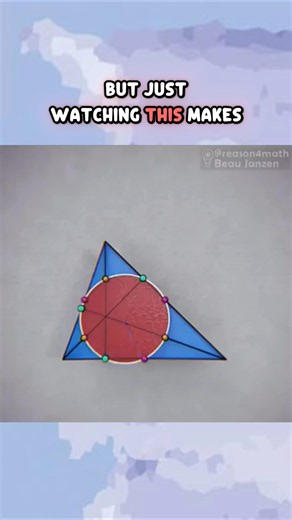 The Incredibly Satisfying Geometry of Incircles