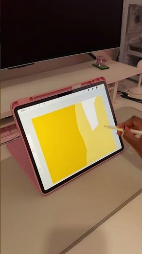 iPad wallpaper tutorial ✍🏾✨ #ipadtips #procreateart