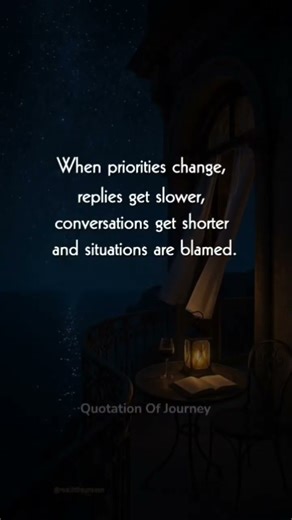 💔 When Priorities Change, Everything Changes… 🕒 | #RealityCheck #LifeQuotes