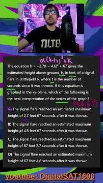 Physics Problems -- Real November SAT Math